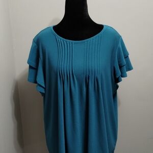 Scarlett Turquoise Crew Neck Sweater